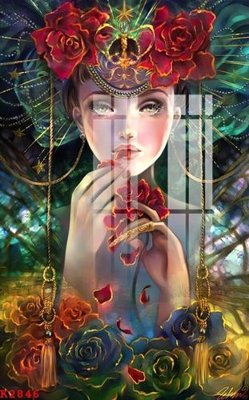 Ảnh gốc File gốc in tranh tổng hợp K2846 (nét căng) in mica