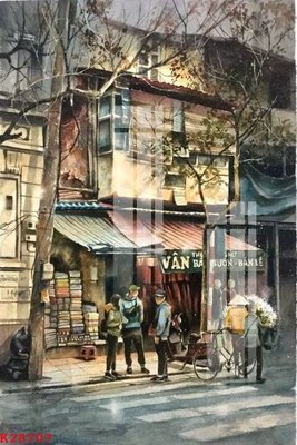 File in mica File gốc in tranh tổng hợp K28707 (bản gốc) sắc sảo