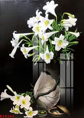 File gốc File gốc in tranh tổng hợp K29163 (in lụa) trang trí tường