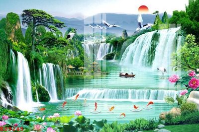 Tải file gốc File gốc in tranh tổng hợp K29245 (in khổ lớn) không mờ