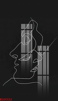 File tranh PSD File gốc in tranh tổng hợp K29332 chất lượng cao