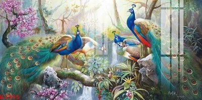 File tranh File gốc in tranh tổng hợp K2955 (gốc) phong cách tối giản