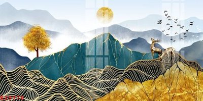 File tranh File gốc in tranh tổng hợp K29778 (bản gốc) trang trí văn phòng