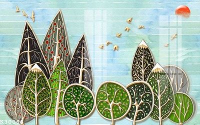 File PSD File gốc in tranh tổng hợp K30086 (bản gốc) chất lượng nhất