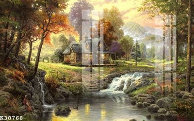 File PSD File gốc in tranh tổng hợp K30768 (bản gốc) chất lượng nhất