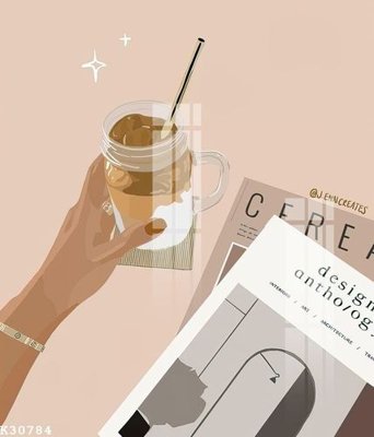 File gốc File gốc in tranh tổng hợp K30784 (in lụa) trang trí tường