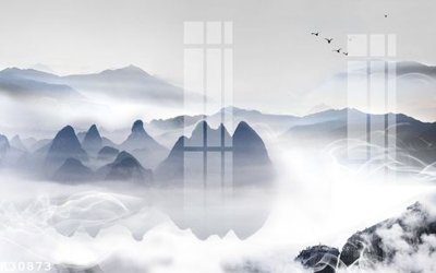 Tải file PSD File gốc in tranh tổng hợp K30873 (nguyên layer) để in