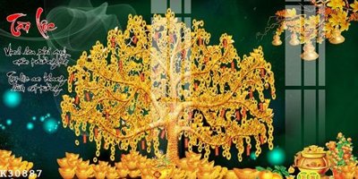 Chi tiết file gốc File gốc in tranh tổng hợp K30887 (cho in tráng gương)