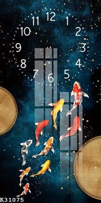 File in trần File gốc in tranh tổng hợp K31075 (file gốc) hoa văn 3D