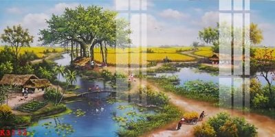 File tranh File gốc in tranh tổng hợp K3132 (gốc) chủ đề thiên nhiên