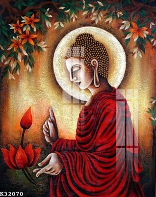 File in trần File gốc in tranh tổng hợp K32070 (file gốc) phong thủy