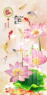 Ảnh gốc File gốc in tranh tổng hợp K32130 (nét căng) in mica