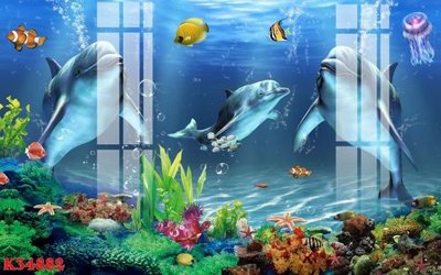 File tranh File gốc in tranh tổng hợp K34882 (bản gốc) in lụa 3D