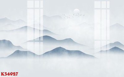 Tải file File gốc in tranh tổng hợp K34927 (PSD) cho in tranh 3D