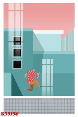 File tranh File gốc in tranh tổng hợp K35138 (gốc) chủ đề thành phố