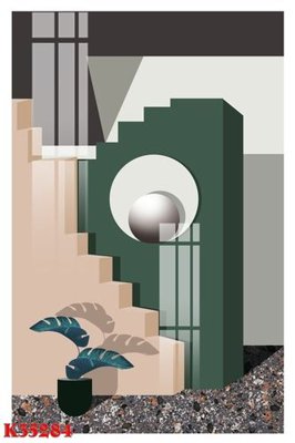 File gốc File gốc in tranh tổng hợp K35284 (thiết kế) cho in ấn