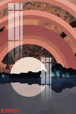 File in trần File gốc in tranh tổng hợp K35309 (bản gốc) 5D