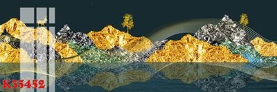 Ảnh gốc File gốc in tranh tổng hợp K35452 (siêu chi tiết) để in ấn