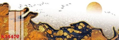 File tranh gốc in trần nhà File gốc in tranh tổng hợp K35479 3D