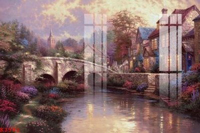 File in trần File gốc in tranh tổng hợp K3591 (bản gốc) đại dương