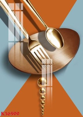 File tranh File gốc in tranh tổng hợp K36599 (bản gốc) treo phòng ăn