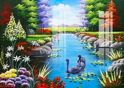 File gốc File gốc in tranh tổng hợp K3661 (chuẩn CMYK) cho nhà in