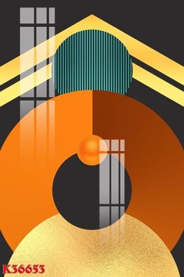 File tranh gốc in trần nhà File gốc in tranh tổng hợp K36653 3D