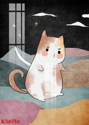 File in mica File gốc in tranh tổng hợp K36756 (bản gốc) siêu trong