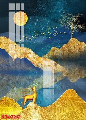 File tranh gốc File gốc in tranh tổng hợp K36760 chủ đề hiện đại