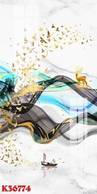 File tranh File gốc in tranh tổng hợp K36774 (ảnh gốc) in trần 3D