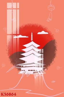 File gốc File gốc in tranh tổng hợp K36864 (cho in ấn) độc quyền