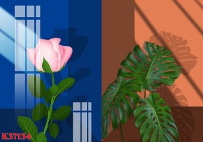 File gốc File gốc in tranh tổng hợp K37134 (in tráng gương) sang trọng