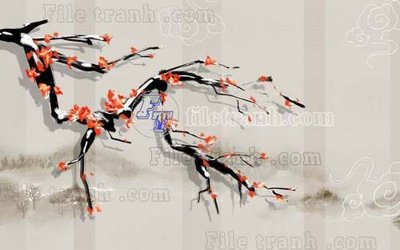 File gốc File gốc in tranh tổng hợp tường nền K40001 (vector) cho in ấn