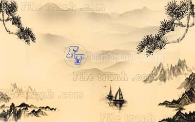 Tải file File gốc in tranh tổng hợp tường nền K40003 (gốc) làm file quảng cáo