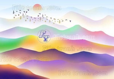 Download file gốc File gốc in tranh tổng hợp tường nền K40078 (in mica) logo