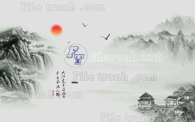 File tranh File gốc in tranh tổng hợp tường nền K40081 (ảnh gốc) in trần nhà