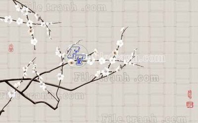 Chi tiết file ảnh File gốc in tranh tổng hợp tường nền K40107 sắc nét