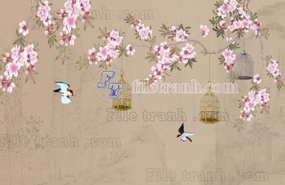 File gốc in ấn File gốc in tranh tổng hợp tường nền K40119 độ phân giải cao