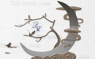 File PSD File gốc in tranh tổng hợp tường nền K40122 (bản gốc) đã tách nền