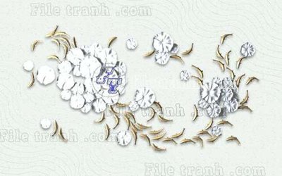 Tải file File gốc in tranh tổng hợp tường nền K40125 (ảnh gốc) in tráng gương