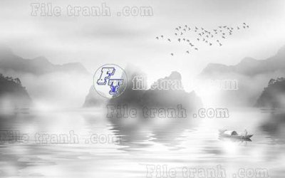 Tải file File gốc in tranh tổng hợp tường nền K40135 (PSD) cho in tranh kính