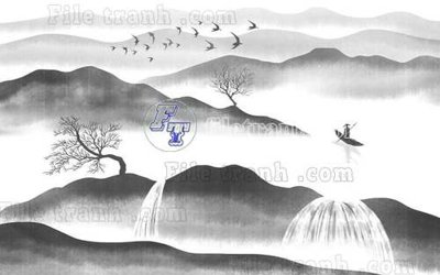 File gốc File gốc in tranh tổng hợp tường nền K40302 (PNG) không nền chất lượng