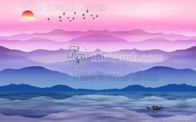 Tải file File gốc in tranh tổng hợp tường nền K40313 (gốc) in ấn chất lượng