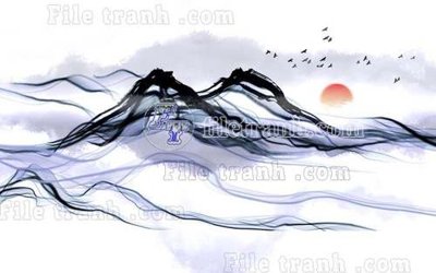 Tải file File gốc in tranh tổng hợp tường nền K40347 (gốc) làm file thiết kế