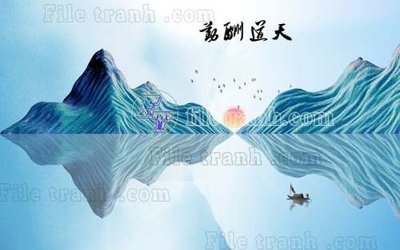 Tải file gốc File gốc in tranh tổng hợp tường nền K40372 (bản PSD) còn layer