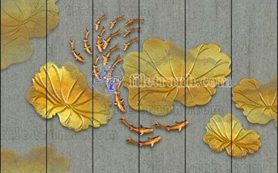 File gốc File gốc in tranh tổng hợp tường nền K40385 (in ấn) không giới hạn