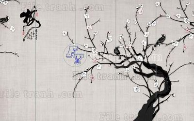 File in trần File gốc in tranh tổng hợp tường nền K40389 (bản gốc) bầu trời