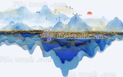 File gốc File gốc in tranh tổng hợp tường nền K40397 (chủ đề hiện đại) trang trí