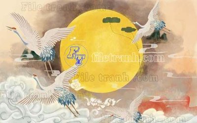 File gốc File gốc in tranh tổng hợp tường nền K40452 (in tráng gương) sang trọng