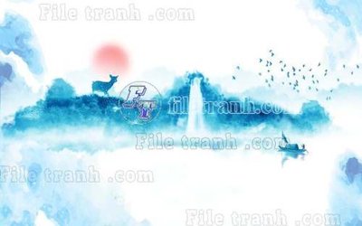 File gốc File gốc in tranh tổng hợp tường nền K40498 (chuẩn CMYK) cho nhà in